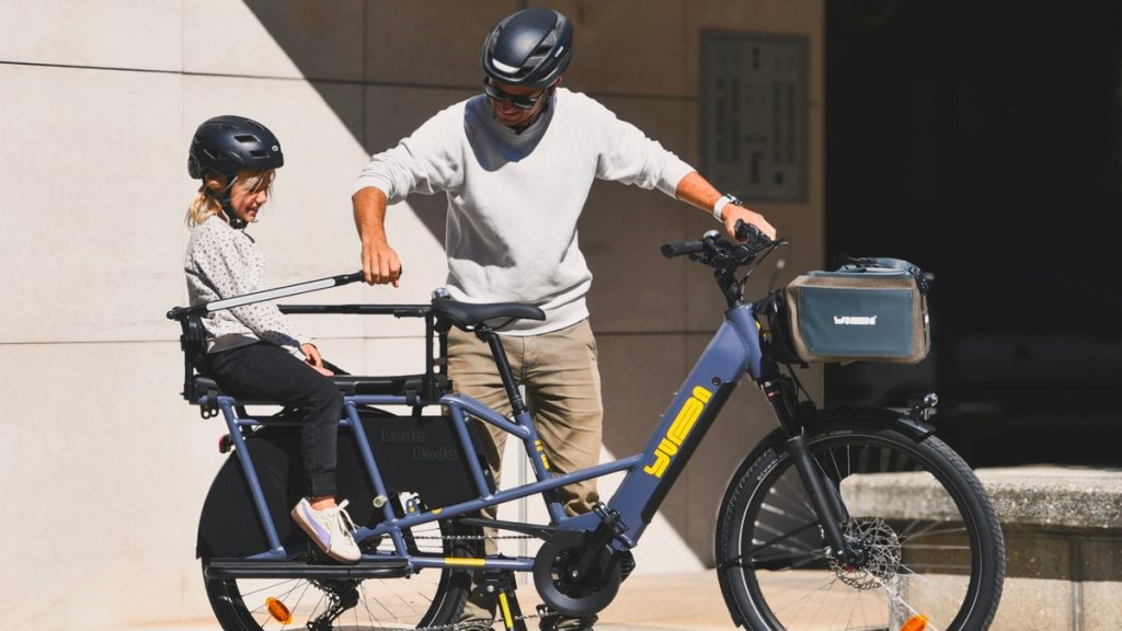 Vélo cargo longtail YUBA